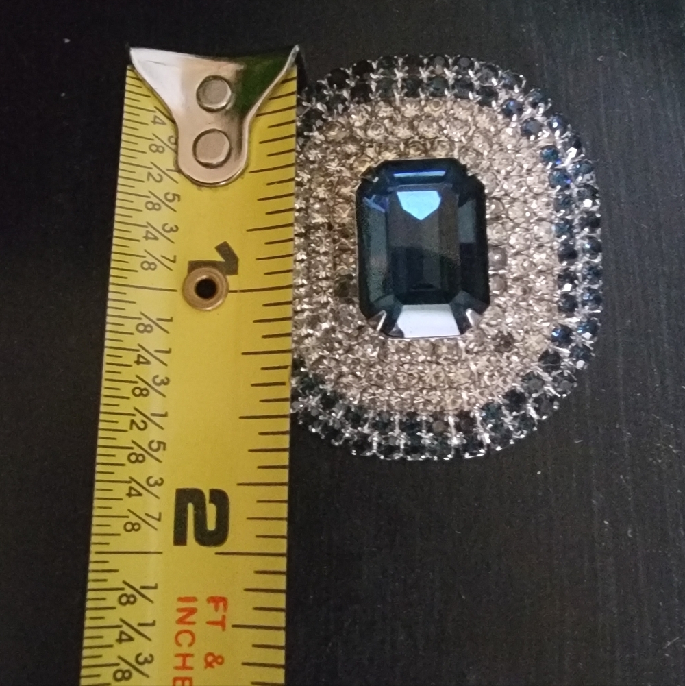 Vintage Rhinestone Brooch - Picture 3 of 7